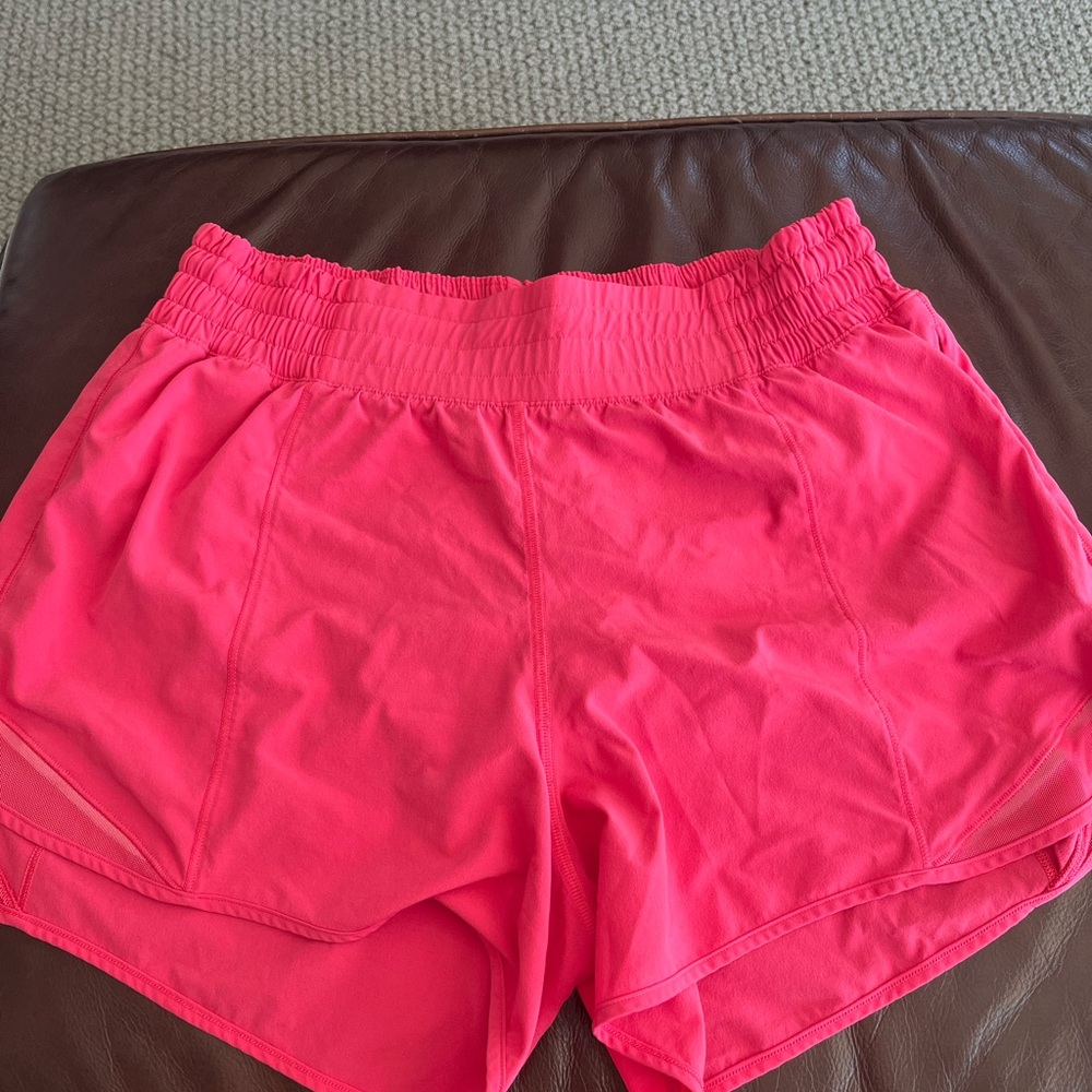 Lululemon Athletica Pink Athletic Shorts Lightweight Comfort